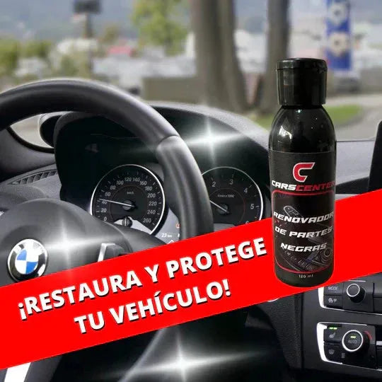 CAR RESTORER CREAM: RESTAURADOR PARTES NEGRAS